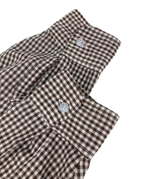 LEVI'S（リーバイス）LEVI'S (リーバイス) チェックシャツ ホワイト×ブラウン サイズ:Lの古着・服飾アイテム