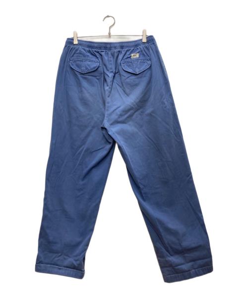 POLO RALPH LAUREN（ポロ・ラルフローレン）POLO RALPH LAUREN (ポロ・ラルフローレン) ヴィンテージイージーパンツ ブルー サイズ:Ｌの古着・服飾アイテム