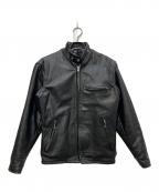 Schottショット）の古着「ライナー付シングルライダースジャケット」｜ブラック