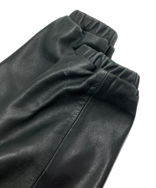 POLO RALPH LAUREN（ポロ・ラルフローレン）POLO RALPH LAUREN (ポロ・ラルフローレン) ヴィンテージラムレザージャケット ブラック サイズ:表記無の古着・服飾アイテム