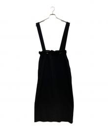 SLOBE IENA（スローブ イエナ）の古着「リラックスジャンパースカート」｜ブラック