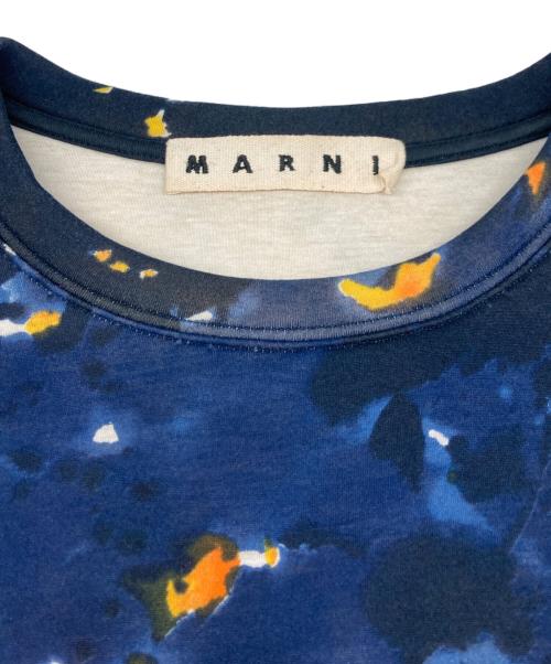 MARNI（マルニ）MARNI (マルニ) 切替スウェット ネイビー サイズ:48の古着・服飾アイテム