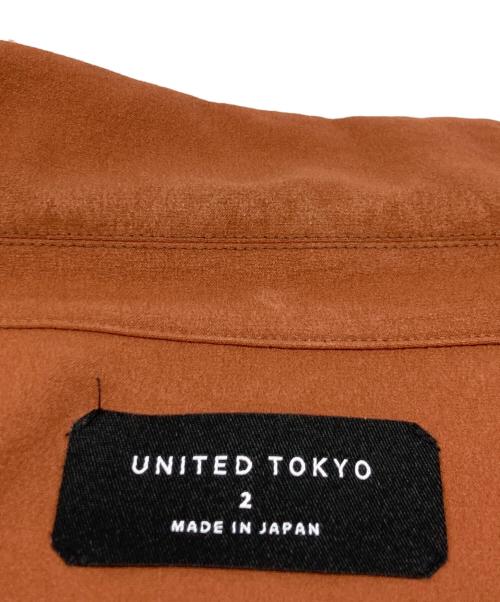 UNITED TOKYO（ユナイテッドトーキョー）UNITED TOKYO (ユナイテッドトーキョー) ジャージーリラックスジャケット ブラウン サイズ:2の古着・服飾アイテム