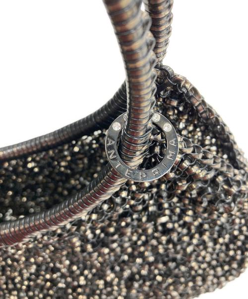 ANTEPRIMA（アンテプリマ）ANTEPRIMA (アンテプリマ) ワイヤーハンドバッグ ブラウンの古着・服飾アイテム