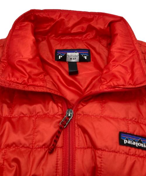 Patagonia（パタゴニア）Patagonia (パタゴニア) ナノ・パフ・ジャケット オレンジ サイズ:Ⅿの古着・服飾アイテム