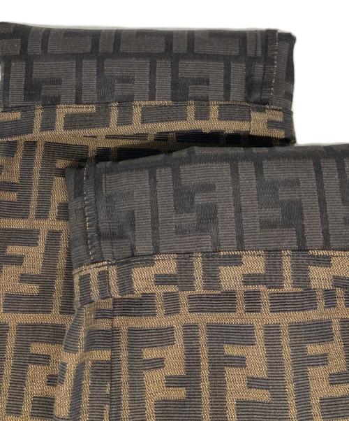 FENDI（フェンディ）FENDI (フェンディ) オールドズッカ柄パンツ ブラウン サイズ:44の古着・服飾アイテム