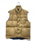 Wrangler×SIERRA DESIGNSラングラー×シエラデザインズ）の古着「ダウンベスト」｜ベージュ