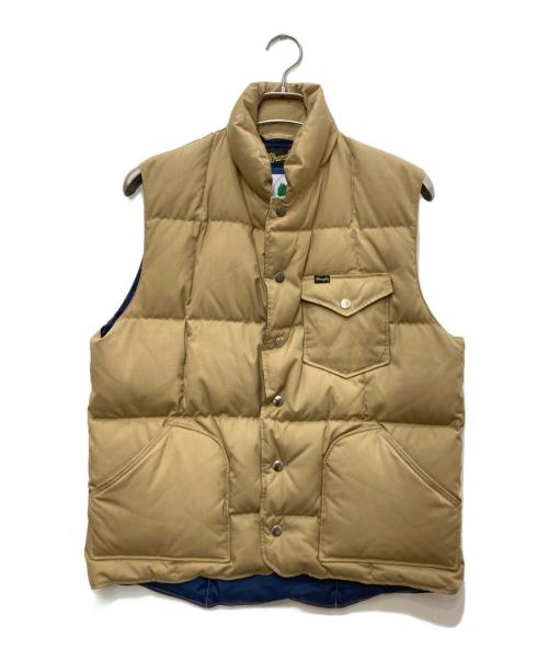 Wrangler（ラングラー）Wrangler (ラングラー) SIERRA DESIGNS (シエラデザインズ) ダウンベスト ベージュ サイズ:mの古着・服飾アイテム