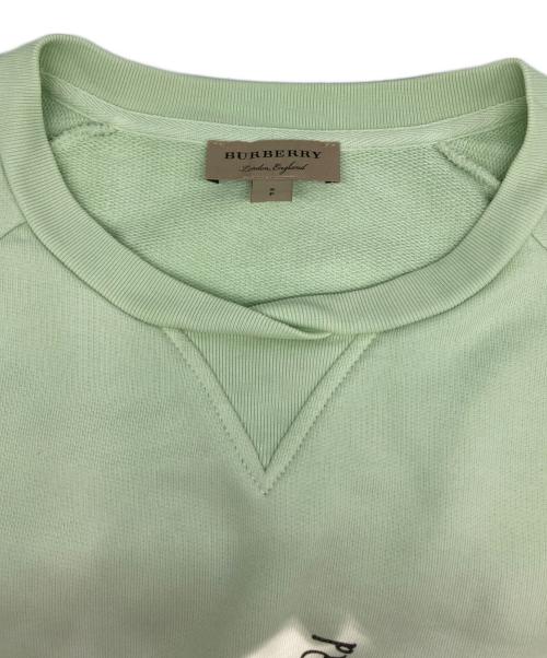 BURBERRY（バーバリー）BURBERRY (バーバリー) 半袖スウェット グリーン サイズ:Sの古着・服飾アイテム