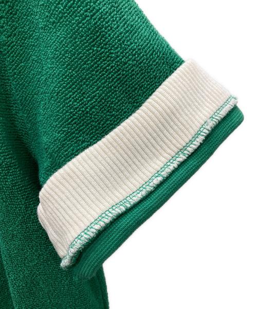 BURBERRY（バーバリー）BURBERRY (バーバリー) パイルカットソー グリーン サイズ:Ⅿの古着・服飾アイテム