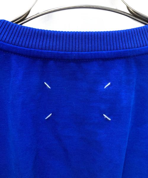 Maison Margiela（メゾンマルジェラ）Maison Margiela (メゾンマルジェラ) ギャザーデザインワンピース ブルー サイズ:40の古着・服飾アイテム