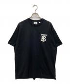 BURBERRYバーバリー）の古着「EMERSON TB Tシャツ」｜ブラック