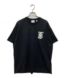 BURBERRY（バーバリー）の古着「EMERSON TB Tシャツ」｜ブラック
