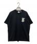 BURBERRY（バーバリー）の古着「EMERSON TB Tシャツ」｜ブラック