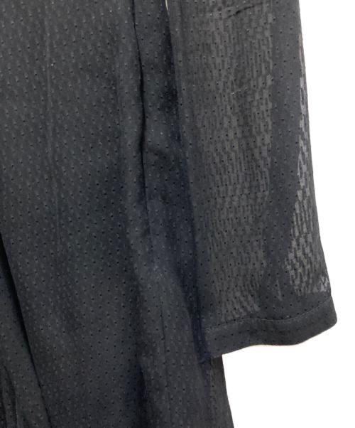 BURBERRY BRIT（バーバリーブリット）BURBERRY BRIT (バーバリーブリット) ブラウスワンピース ブラック サイズ:36の古着・服飾アイテム