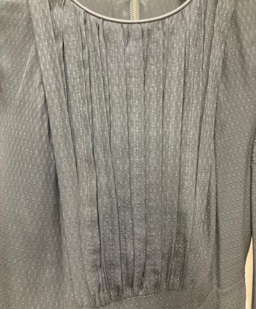 BURBERRY BRIT（バーバリーブリット）BURBERRY BRIT (バーバリーブリット) ブラウスワンピース ブラック サイズ:36の古着・服飾アイテム