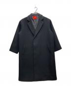 RHC Ron Herman×JERROD PAHLアールエイチシー ロンハーマン×ジェロッド ポール）の古着「ウール チェスターフィールド コート」｜ブラック