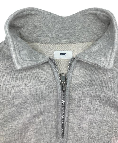RHC Ron Herman（アールエイチシー ロンハーマン）RHC Ron Herman (アールエイチシー ロンハーマン) ハーフジップスウェット グレー サイズ:Ｍの古着・服飾アイテム