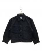 CONVERSE TOKYOコンバーストウキョウ）の古着「【KURO】DENIM JACKET/【クロ】　デニム　ジャケット」｜ブラック