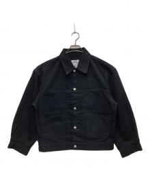 CONVERSE TOKYO（コンバーストウキョウ）の古着「【KURO】DENIM JACKET/【クロ】　デニム　ジャケット」｜ブラック