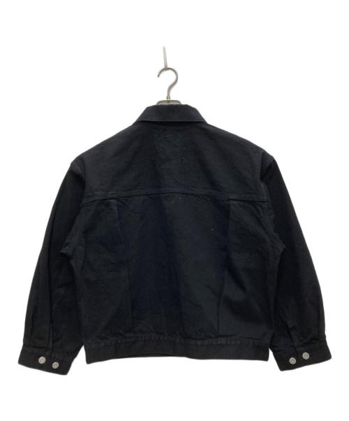 CONVERSE TOKYO（コンバーストウキョウ）CONVERSE TOKYO (コンバーストウキョウ) 【KURO】DENIM JACKET/【クロ】　デニム　ジャケット ブラック サイズ:2の古着・服飾アイテム