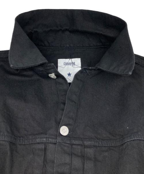 CONVERSE TOKYO（コンバーストウキョウ）CONVERSE TOKYO (コンバーストウキョウ) 【KURO】DENIM JACKET/【クロ】　デニム　ジャケット ブラック サイズ:2の古着・服飾アイテム