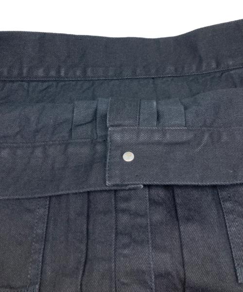 CONVERSE TOKYO（コンバーストウキョウ）CONVERSE TOKYO (コンバーストウキョウ) 【KURO】DENIM JACKET/【クロ】　デニム　ジャケット ブラック サイズ:2の古着・服飾アイテム