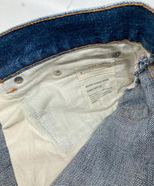 HELMUT LANG（ヘルムートラング）HELMUT LANG (ヘルムートラング) VINTAGE CLASSIC DENIM/ビンテージ　クラシック　デニム インディゴ サイズ:Ｍの古着・服飾アイテム