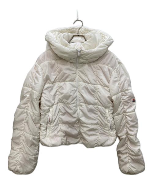 DIESEL（ディーゼル）DIESEL (ディーゼル) W-RALLE-OUT 中綿ジャケット ホワイト サイズ:Mの古着・服飾アイテム