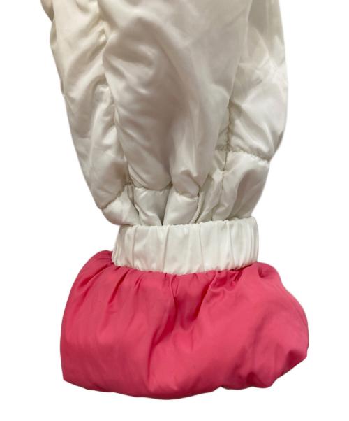 DIESEL（ディーゼル）DIESEL (ディーゼル) W-RALLE-OUT 中綿ジャケット ホワイト サイズ:Mの古着・服飾アイテム