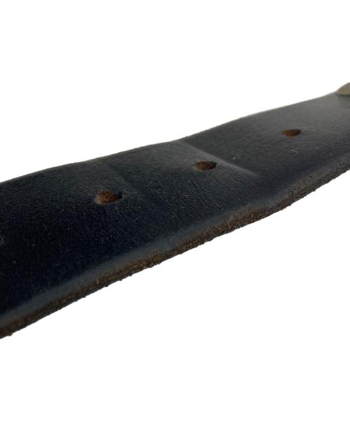 OLD STUD（オールドスタッズ）old stud (オールドスタッズ) スタッズレザーベルト ブラック サイズ:-の古着・服飾アイテム