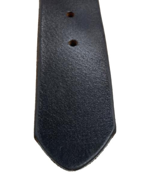 OLD STUD（オールドスタッズ）old stud (オールドスタッズ) スタッズレザーベルト ブラック サイズ:-の古着・服飾アイテム