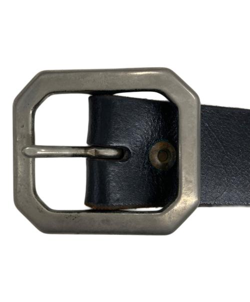 OLD STUD（オールドスタッズ）old stud (オールドスタッズ) スタッズレザーベルト ブラック サイズ:-の古着・服飾アイテム