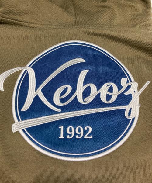KEBOZ（ケボズ）KEBOZ (ケボズ) ショートパーカー オリーブ サイズ:Mediumの古着・服飾アイテム