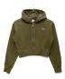 KEBOZ（ケボズ）の古着「ショートパーカー」｜オリーブ