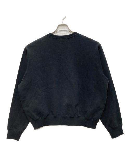 KEBOZ（ケボズ）KEBOZ (ケボズ) プリントスウェット ブラック サイズ:Ｍの古着・服飾アイテム