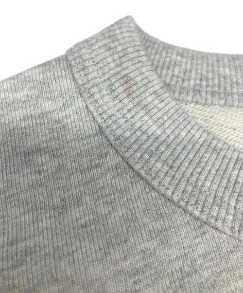 KEBOZ（ケボズ）KEBOZ (ケボズ) クルーネックスウェット グレー サイズ:Ｍの古着・服飾アイテム