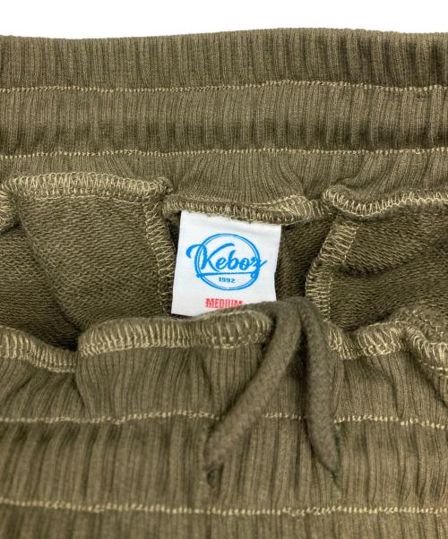 KEBOZ（ケボズ）KEBOZ (ケボズ) スウェットパンツ オリーブ サイズ:Ｍの古着・服飾アイテム