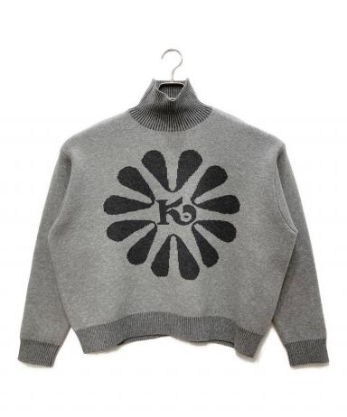 中古・古着通販】KEBOZ (ケボズ) BLOOM LOGO KNIT/ブルーム ロゴ 