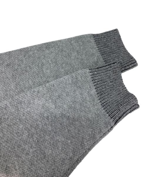 KEBOZ（ケボズ）KEBOZ (ケボズ) BLOOM LOGO KNIT/ブルーム　ロゴ　ニット グレー サイズ:Ｆの古着・服飾アイテム