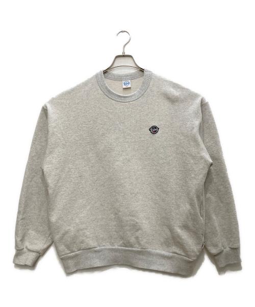 KEBOZ（ケボズ）KEBOZ (ケボズ) クルーネックスウェット グレー サイズ:Ｌの古着・服飾アイテム