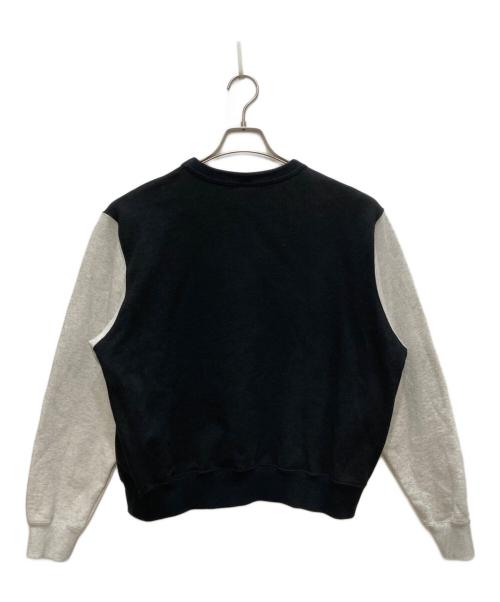 KEBOZ（ケボズ）KEBOZ (ケボズ) バイカラースウェット ブラック サイズ:ｍの古着・服飾アイテム