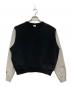 KEBOZ（ケボズ）の古着「バイカラースウェット」｜ブラック