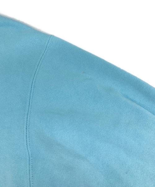 KEBOZ（ケボズ）KEBOZ (ケボズ) プリントスウェット ブルー サイズ:Ｍの古着・服飾アイテム