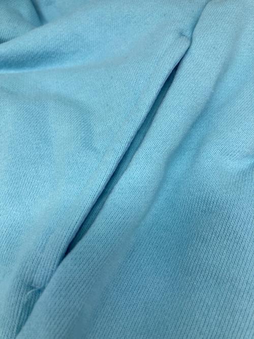 KEBOZ（ケボズ）KEBOZ (ケボズ) プリントスウェット ブルー サイズ:Ｍの古着・服飾アイテム