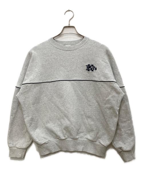 KEBOZ（ケボズ）KEBOZ (ケボズ) クルーネックスウェット グレー サイズ:Ｓの古着・服飾アイテム