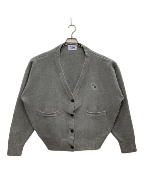 KEBOZ（ケボズ）KEBOZ (ケボズ) ニットカーディガン グレー サイズ:SMALLの古着・服飾アイテム