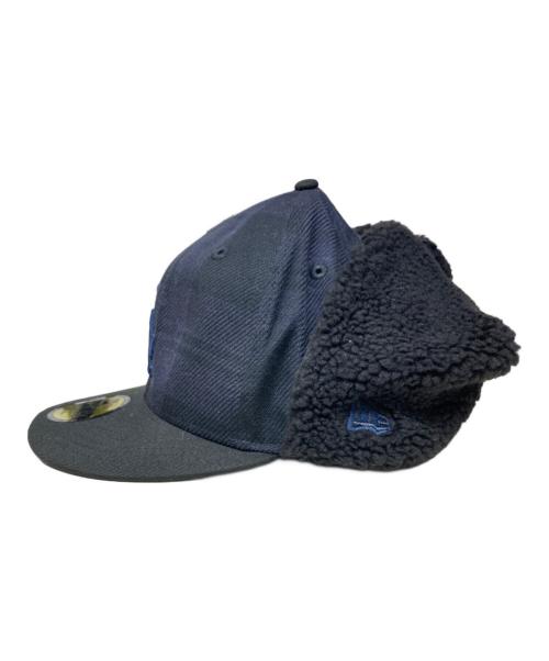 New Era（ニューエラ）New Era (ニューエラ) ドッグイヤーキャップ ブラックの古着・服飾アイテム