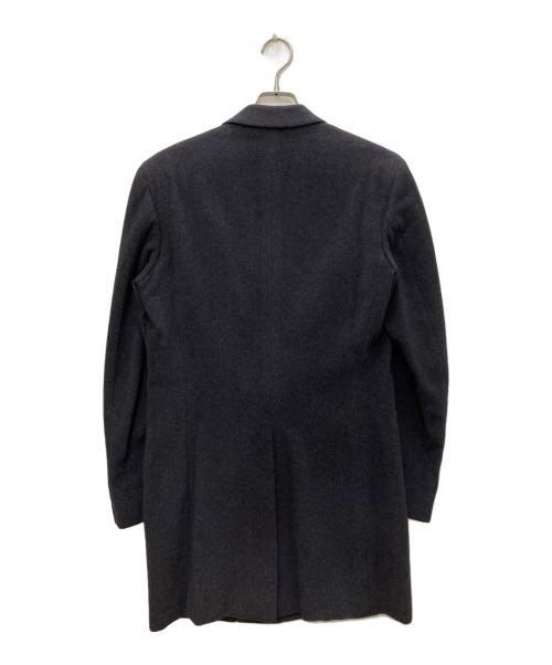 JIL SANDER（ジルサンダー）JIL SANDER (ジルサンダー) アンゴラブレンドチェスターコート グレー サイズ:46の古着・服飾アイテム