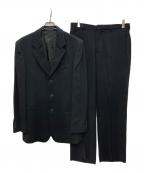 EMPORIO ARMANIエンポリオ アルマーニ）の古着「オールドセットアップウールスーツ」｜ブラック